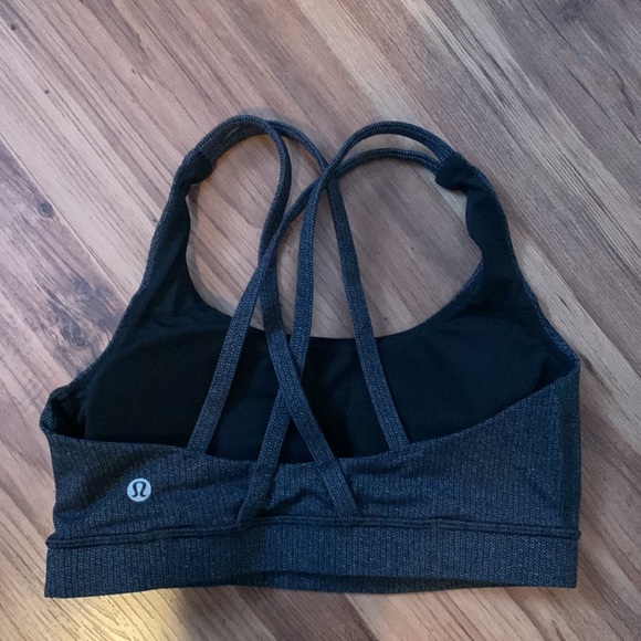 Size 6 energy bra gray/black - Picture 2 of 2